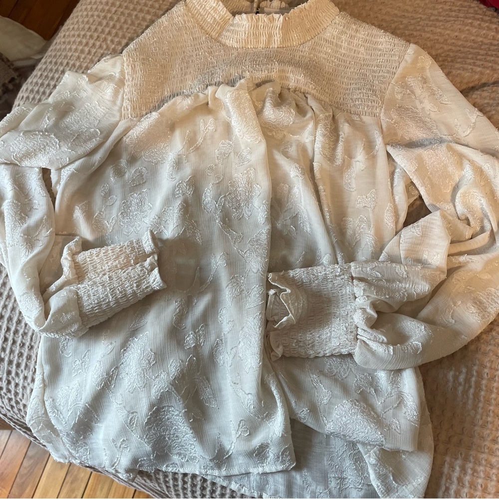 Knox rose blouse